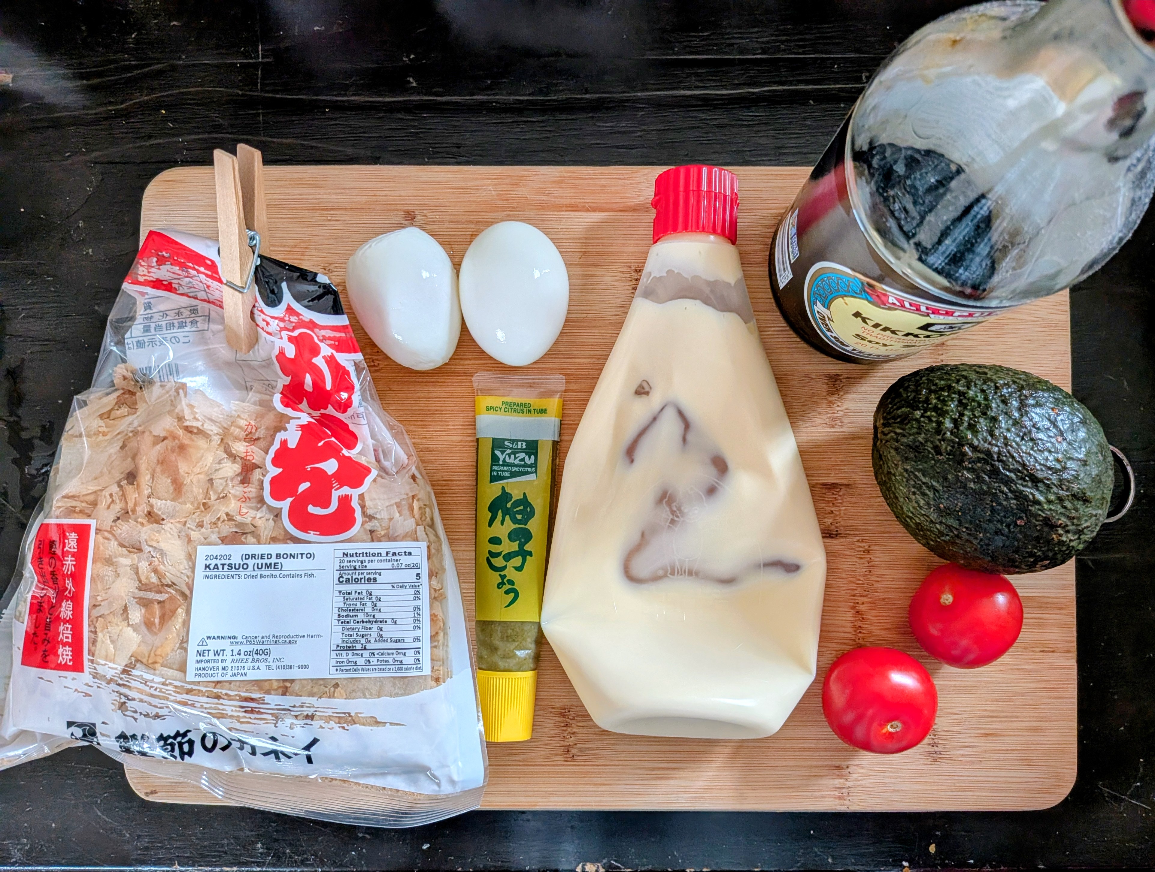 Avocado Egg Salad Ingredients