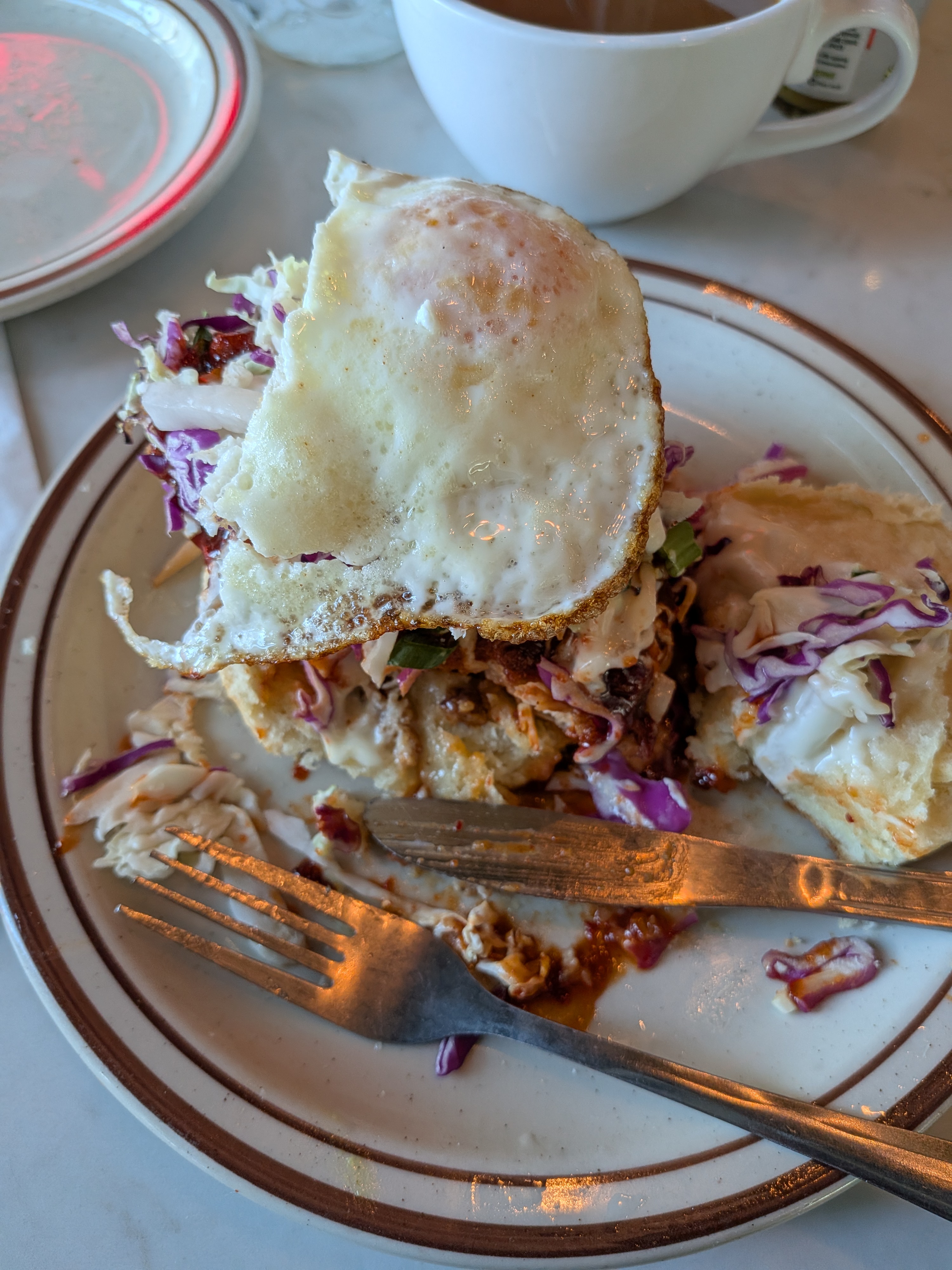 Korean chicken biscuit